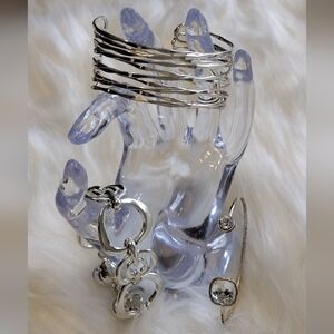 3 for 1 Silvertone Bracelets!